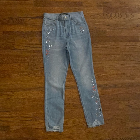 Express Denim - Express super high rise ankle leggings jeans nwot 6R